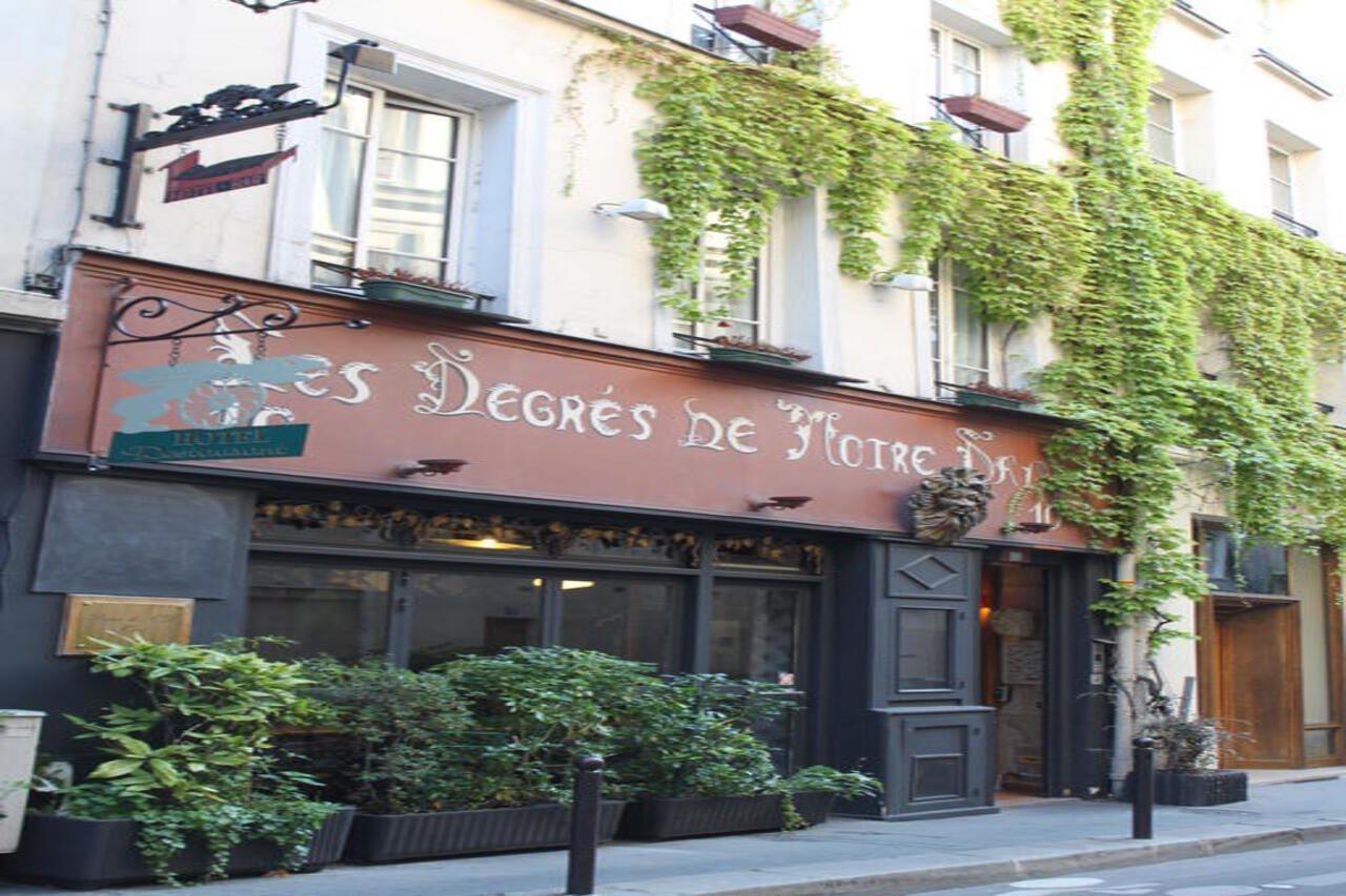 Hotel Les Degres De Notre Dame Paris Eksteriør bilde