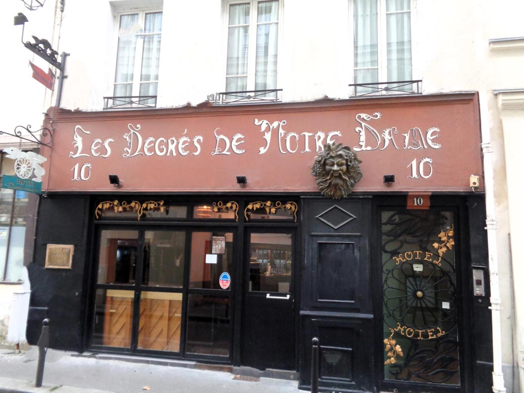 Hotel Les Degres De Notre Dame Paris Eksteriør bilde